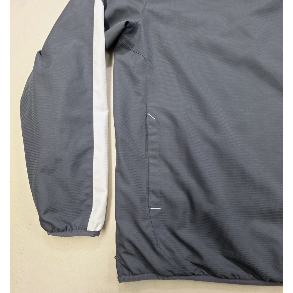 Oberlin College Adidas Jacket Mens XL Pullover Windbreaker Lined Team Issue - Picture 4 of 10